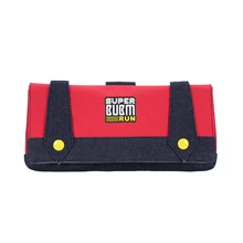 Защитный чехол BUBM, дорожная сумка для хранения, водонепроницаемый чехол для консоли nintendo Switch с 6 слотами для игровых карт