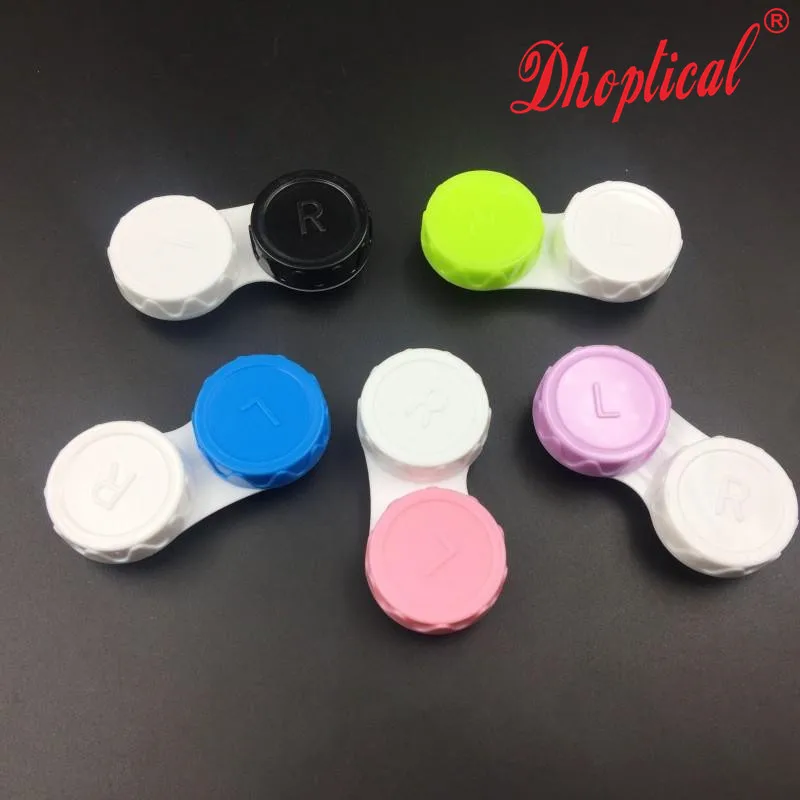 free shipping contact lens case eyeglasses lens case 1000pcs good