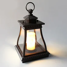 INJUICY ретро открытый пейзаж газон коридор Фонари свет торшер Европейский наружные Водонепроницаемый сад уличного света