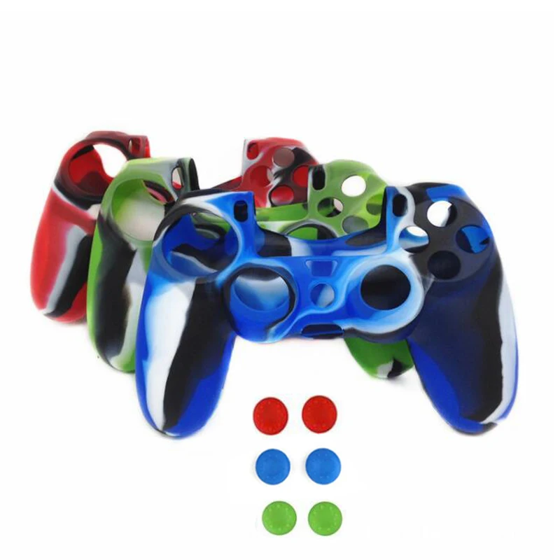 Силиконовый чехол для контроллера Sony PlayStation PS4 защитный силиконовый резиновый