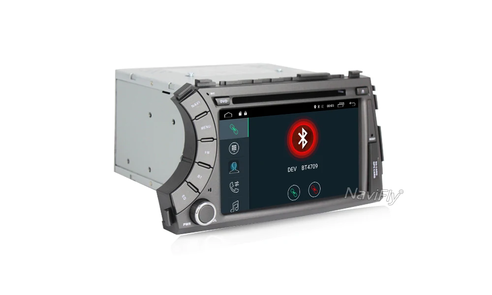 Perfect Factory price! Quad Core 2 din Android 7.1 Car DVD For SsangYong Kyron Actyon 2005-2013 GPS Radio Stereo with 4G BT WIFI 17