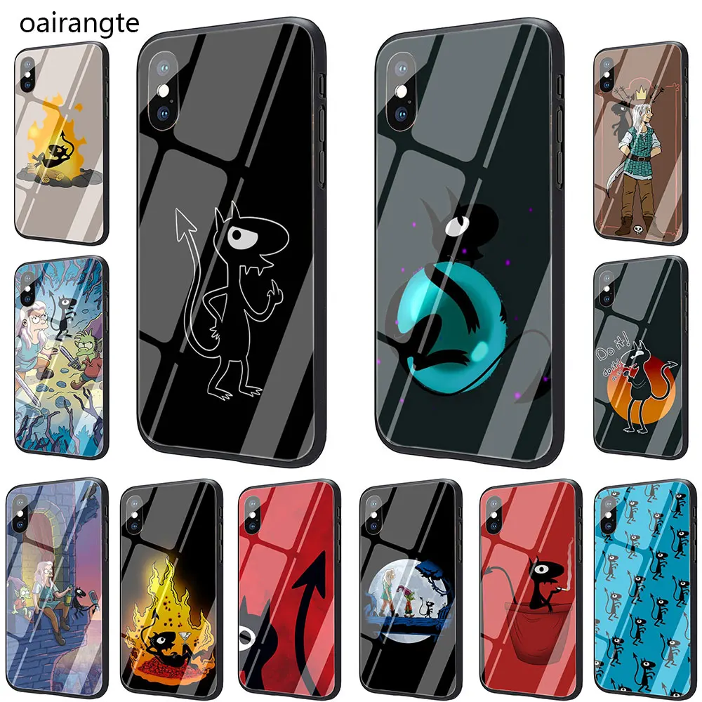 

Disenchantment Tempered Glass Phone Cover Case For iPhone 11 Pro 6 6S Plus 7 8 Plus X XS XR XS Max