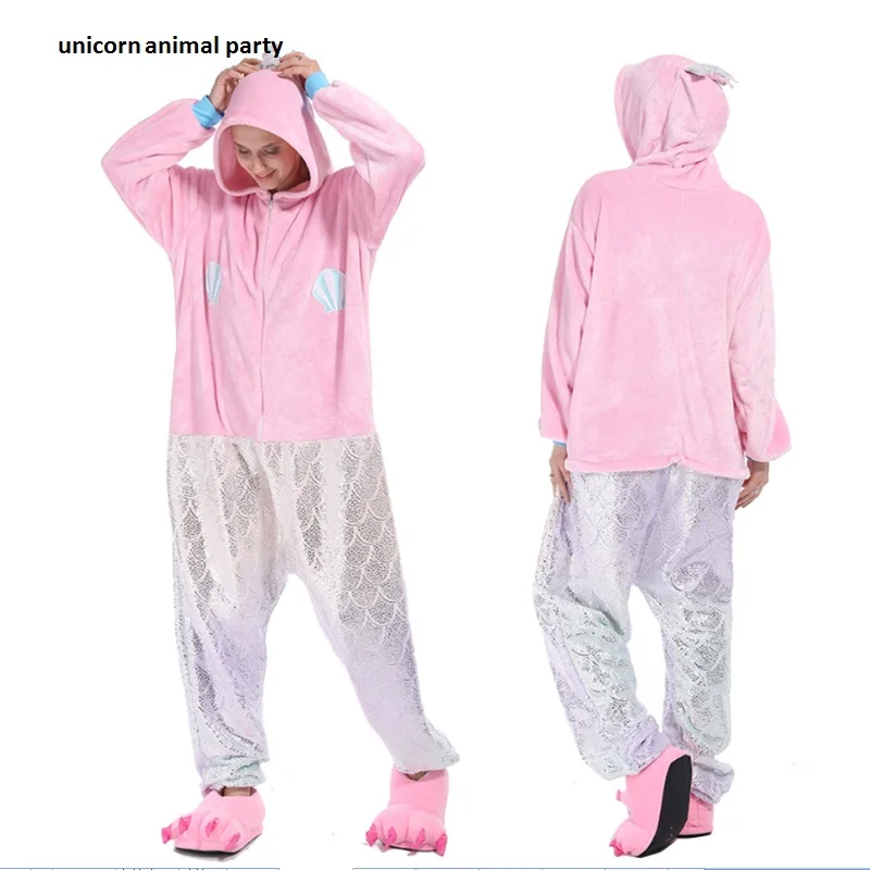 

Kigurumi Onesies Cosplay men women animal Mermaid pajamas Halloween costumes costumes dance Party hoodies costumes carnival