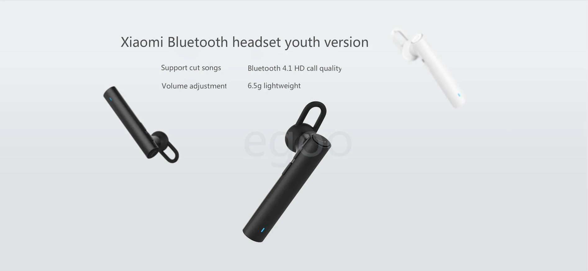 Xiaomi Mi Bluetooth 4,1 Гарнитура наушники Беспроводная Молодежная версия Беспроводная гарнитура Bluetooth модель LYEJ02LM