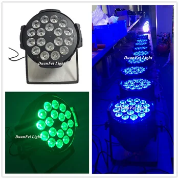 

4pcs/ lot High bright led par can 18x12w 4in1 led par rgbw indoor par led 64