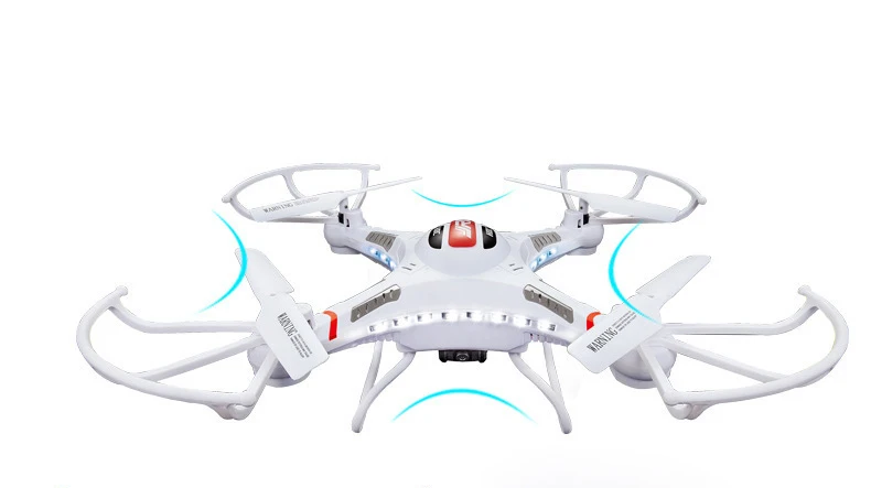 Buy Cheap RC Drone with Camera HD DFD H8C RC Quadcopter 4-CH 2.4GHz Remote Control Helicopter with 6-Axis Gyro VS F183 181 1825c FSWB