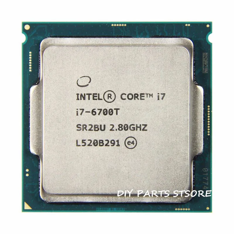 Четырехъядерный процессор Intel core I7-6700T I7 6700T 4 Croe LGA 1151 3,20 GHz 6M ram DDR3L-1333, DDR3L-1600 DDR4 GPU HD530