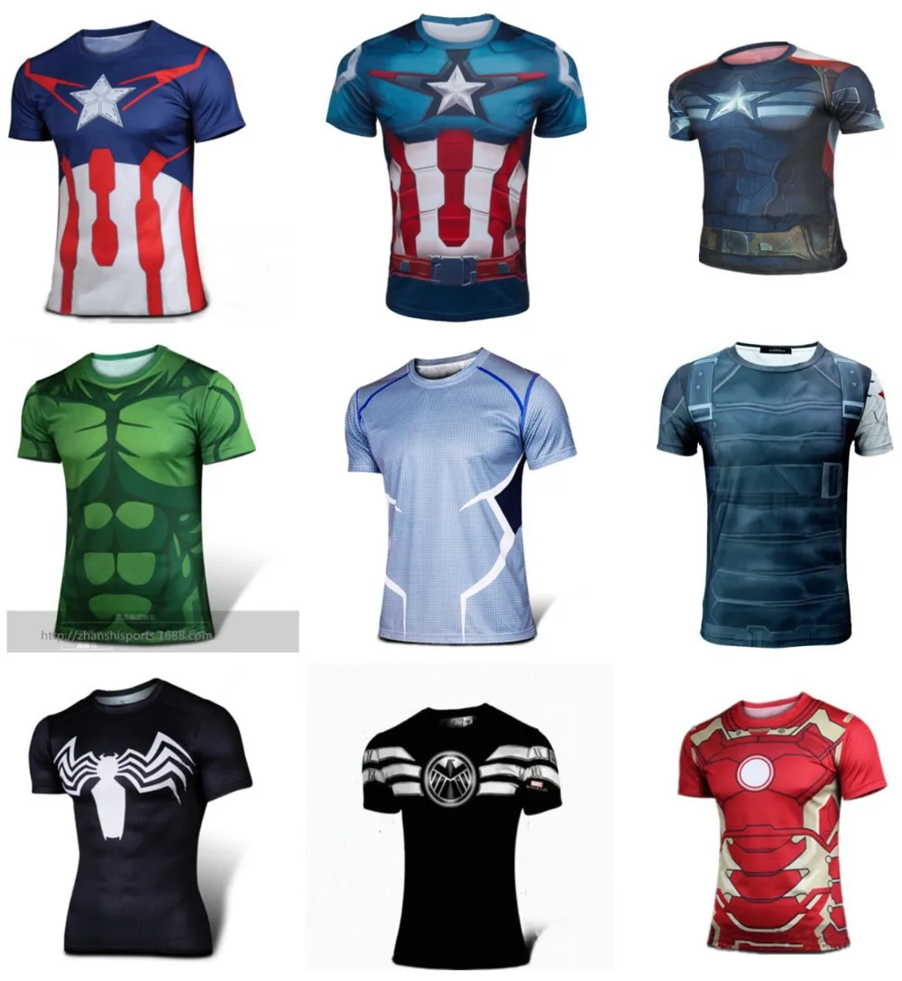 avengers gym shirt
