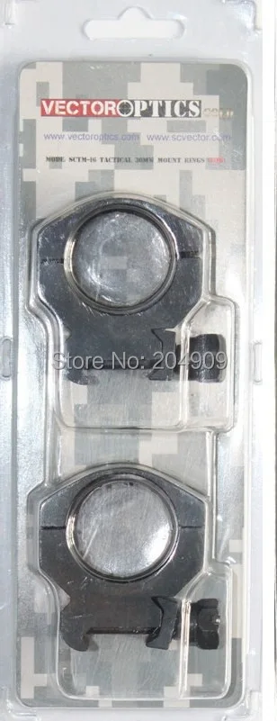 

Tactical Vector Optics 30mm Scope High End Quality Low Weaver Mount Ring Six Bolt Heavy Duty