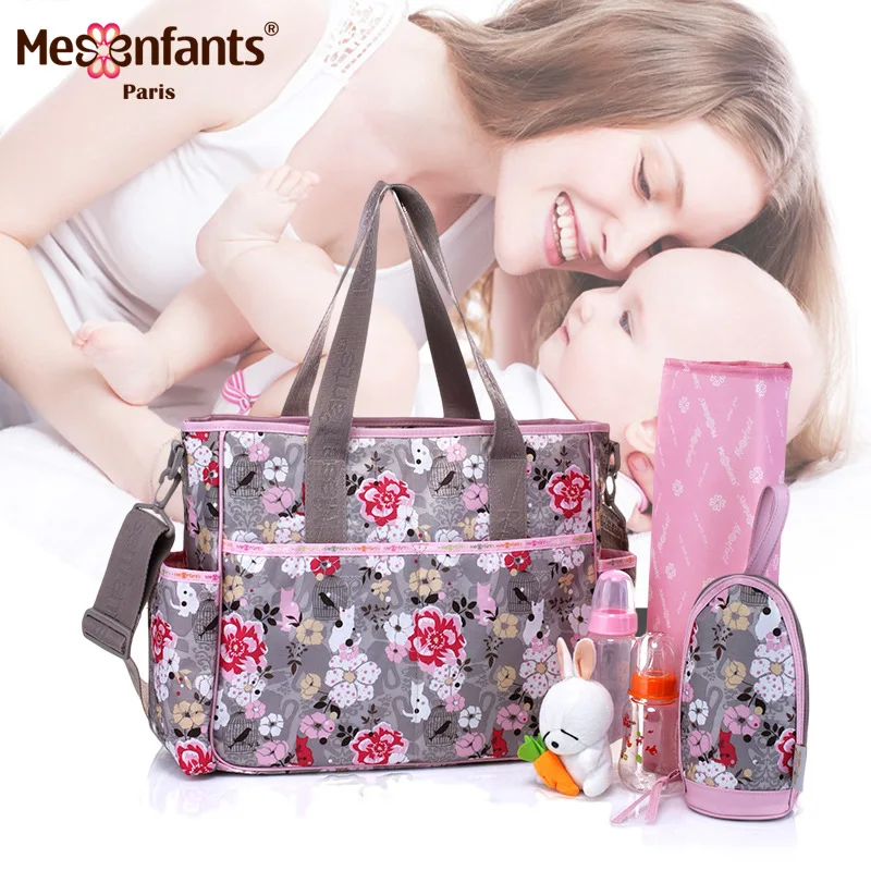 Mesenfants 6 Pairs/set Baby Nappy Bags Suit Large Capacity