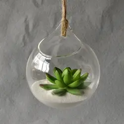 Подвесная стеклянная ваза подвесной Террариум стеклянная ваза гидропонный шар домашний декор