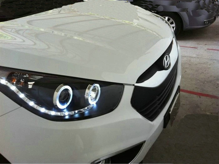 HID, 2010~, автомобильный Стайлинг, IX35 фара, tucson, Solaris, accent, Elantra, Genesis, i10, i20, santa fe, lantra; IX35 фара