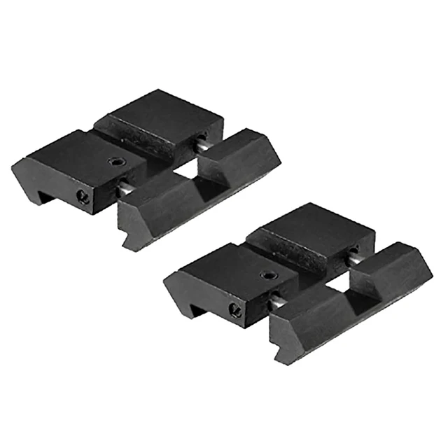 US $4.99 Hunting Accessories Dovetail to Weaver Picatinny Adapter Snap In Rail Adapter 11mm to 20/22mm Tacti