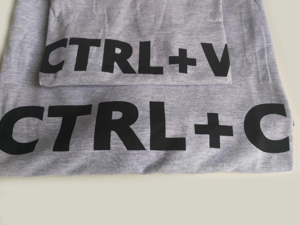 Футболки с сочетанием клавиш C + CTRL V рисунком для семьи папы сына модная семейная