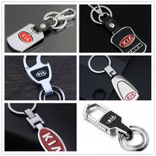 Хит, автомобильный брелок для ключей, автомобильный стиль, 3D металлический брелок для ключей с логотипом, автомобильные аксессуары для Kia Rio K2 K3 K5 Sorento Sportage