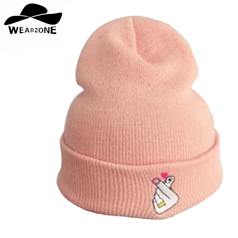 Fashion MEOW Cap Men Casual Hip Hop Hats Knitted Wool Skullies Beanie Hat Warm Winter Hat
