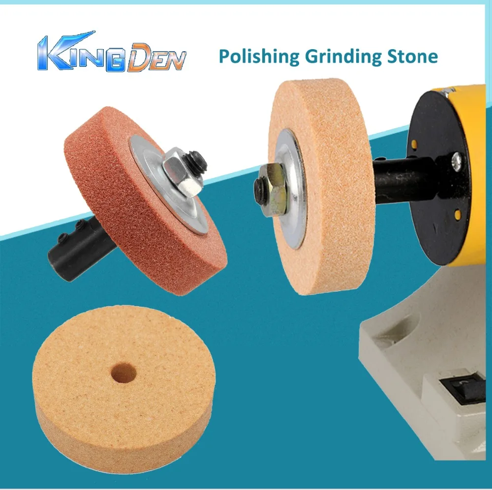 Kingden Od75 Id10 T20mm 3inch 120 Polishing Grinding Stone Wheel
