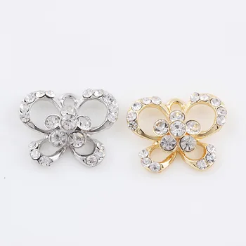 

Free Shipping! 100pcs Hollow Butterfly Hang Pendant Charms Fit DIY Necklace