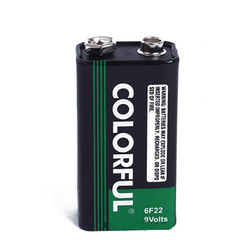 Cncool 10 шт. 9 В 6F22 Сухой Аккумулятор для цифровой камеры RC игрушка дымовая сигнализация микрофон инструмент ячейка Zn/MnO2 батареи