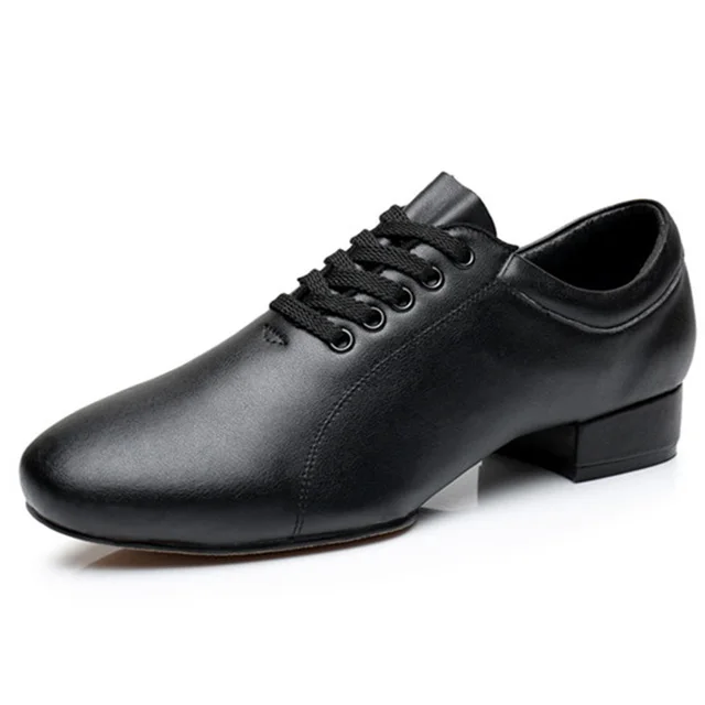 Leather Shoes Men Dance Shoes Adult Latin Gym Modern Dance Shoes Male