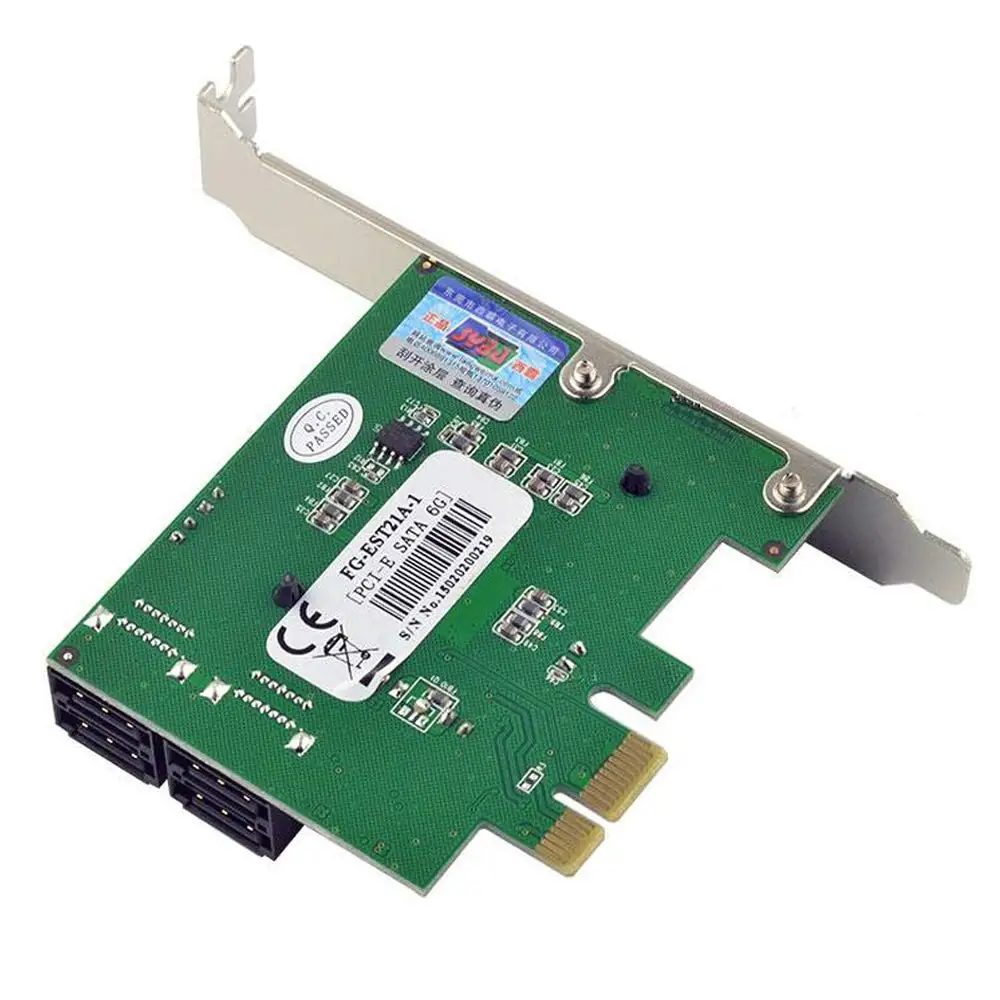  PCIe a 4 puertos SATA3.0 6 Gb Tarjeta de controlador 8se9215 Chipset Marvell