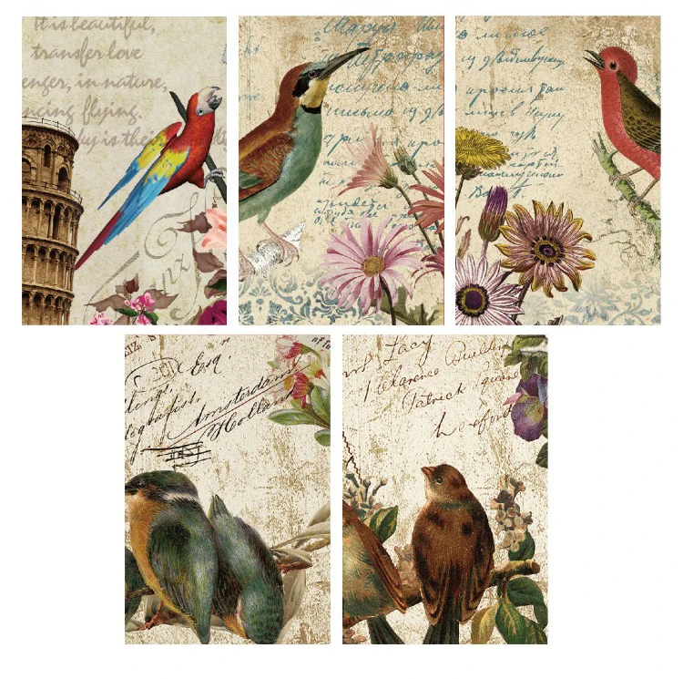  DIY Retro style postcard card envelop sticker set as Scrapbooking party invitation DIY Decor gift c - 32852904142