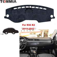 TOMMIA приборной панели крышки тире коврик для автомобиля козырек от Солнца Анти-УФ-покрытие для приборной панели коврик для приборной панели автомобиля для KIA K2