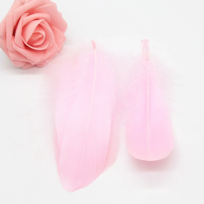 Разноцветные Шлейфы Лебедь Feathers10-15cm гусиное перо сценический шлейф Ловец снов промытый гусиный пух пушистый шлейф для свадьбы 50 шт