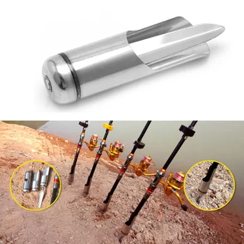 

Adjustable Stainless Steel Rod Pole Ground Holder Stand Support Fishing Supplies Fishing rod holder