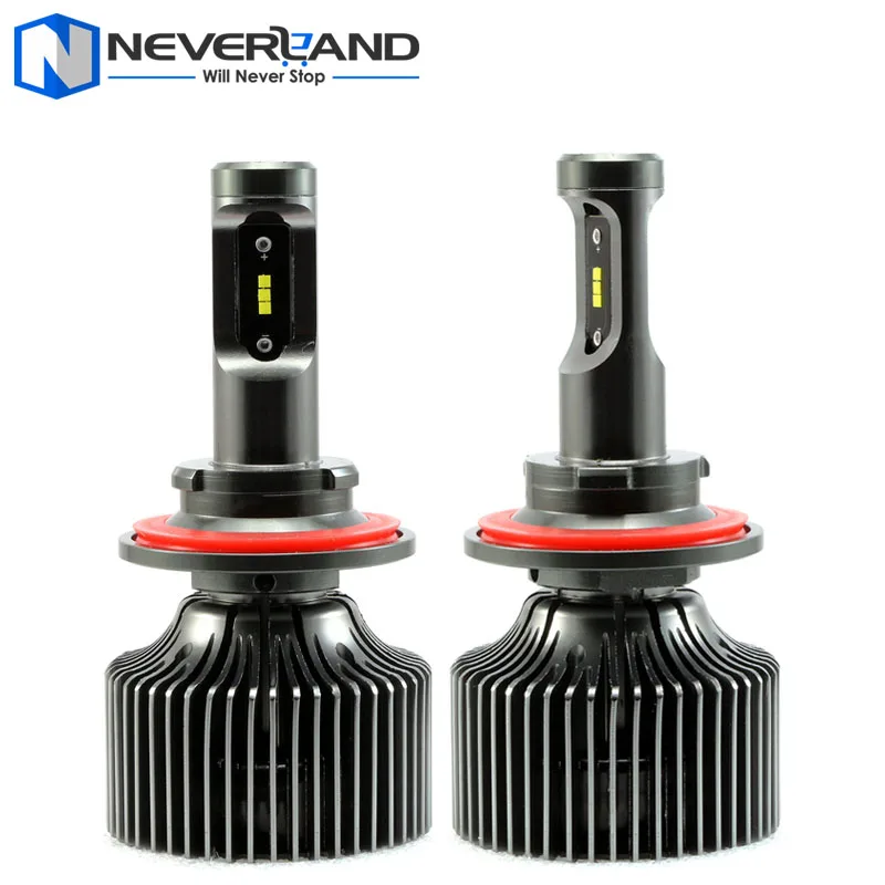 

Super Bright H13 9008 P7 Led Car Headlight Conversion Kit Fog Lamp Bulb DRL 90W 9600LM 6000K 10V/30V DC