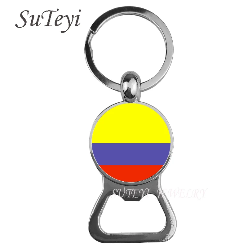 Scottish Flag Keyring Bottle Opener