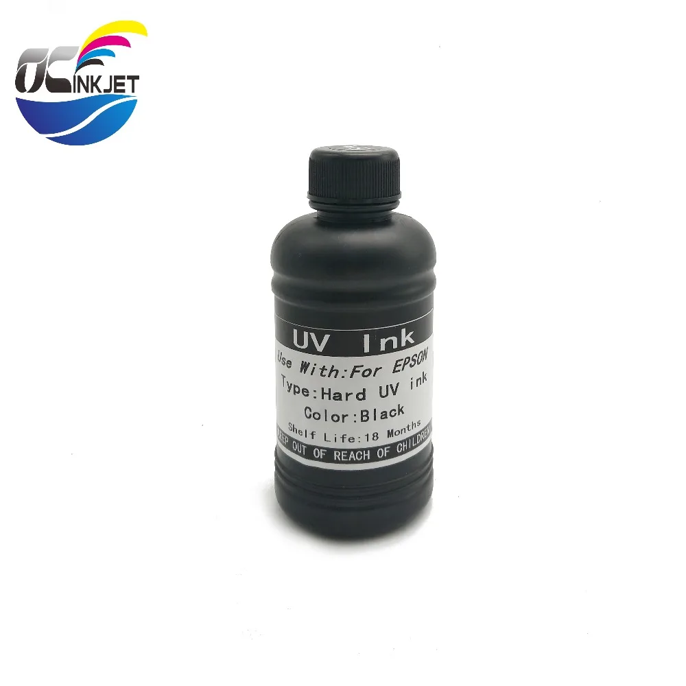 Ocinkjet 250 мл УФ чернила для Epson 1390 1400 1410 1430 1500W R280 R290 R330 L800 L180 для DX4 DX5 DX6 DX7 печатающая головка Жесткий и мягкий