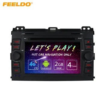 

FEELDO 7" Android 6.0 (64bit) DDR3 2G/16G/4G LTE Quad Core Car DDR3 2G/4G LTE DVD GPS Radio Head Unit For Toyota Prado/Land