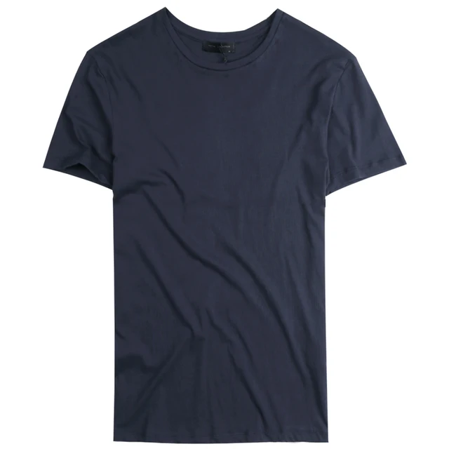 Buy 2017 Spring Mens Fashion T Shirts solid Gray Green