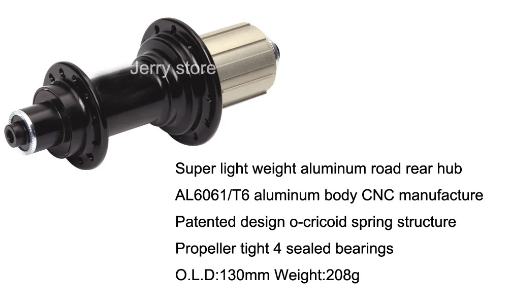 

Super Light Powerway R13 Road Hub 200g only Rear 11 Speed 20/21/24/28H Pattern Road Bike Hub Skewer include Black Red