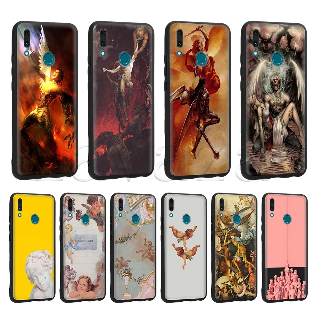 

Lavaza Renaissance angels Case for Huawei Mate 20 Honor Note 6a 7a 7c 7x 8c 8x 9 10 Nova 3i 3 Lite Pro Y6 2018 Prime