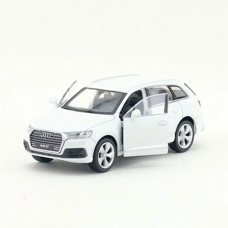 Welly литая под давлением металлическая модель/1:36 весы/Audi Q7 SUV игрушечная машинка/оттягивающая обучающая Коллекция/для детского подарка или для коллекции