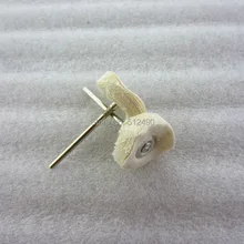 gh090, 100 шт./пакет, установленный ткань колеса, острым ткань колеса, мини полировки колесо с ручкой, полировки ювелирных изделий колесо