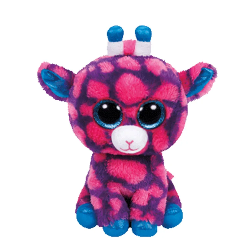 25CM 10" In Stock Original Ty Beanie Boos Deer Plush Toy Big Eyed