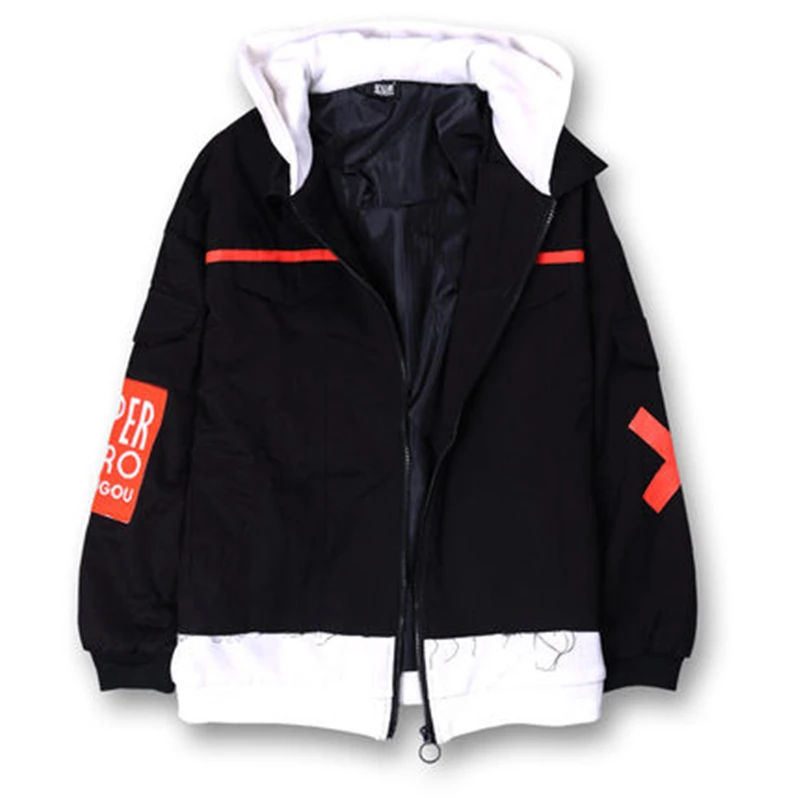 My Hero Academia Bakugou Katsuki Anime Splice Sleeve Zipper Hoodies