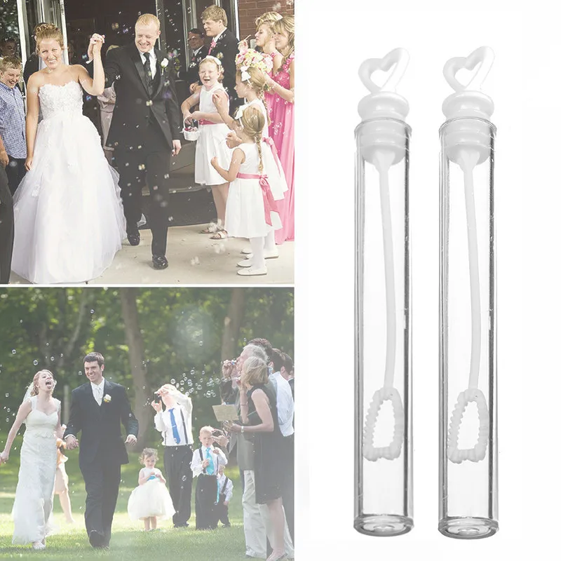 

6Pcs Empty Bubble Soap Bottles Baby Shower Bubbles Maker Kids Outdoor Fun Bubble for Wedding Birthday Party Children's Toy