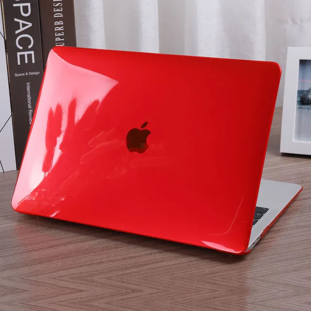 Redlai Crystal Clear Transparent Case Shell For MacBook Air A1466 Retina Pro 13 15 w/out Touch