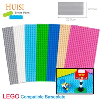 2 шт./лот детские игрушки DIY развивающие строительные блоки тарелки 32x16 Аниме фигурки полы Обучающие Игрушки совместимы с Legoe - изображение