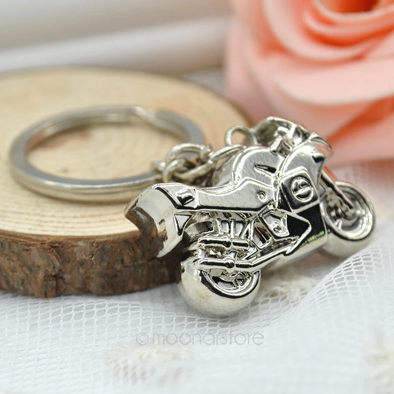 Motorcycle Key Chain personality jewelry Keyring Keyfob Motorbike