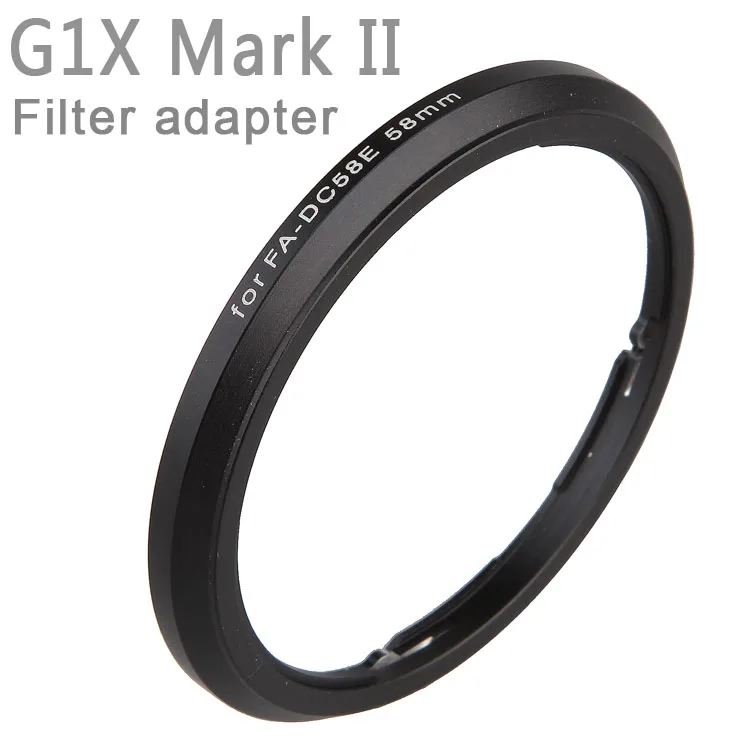 10 Pieces Metal FA DC58E Lens Filter Adapter for Canon PowerShot G1X