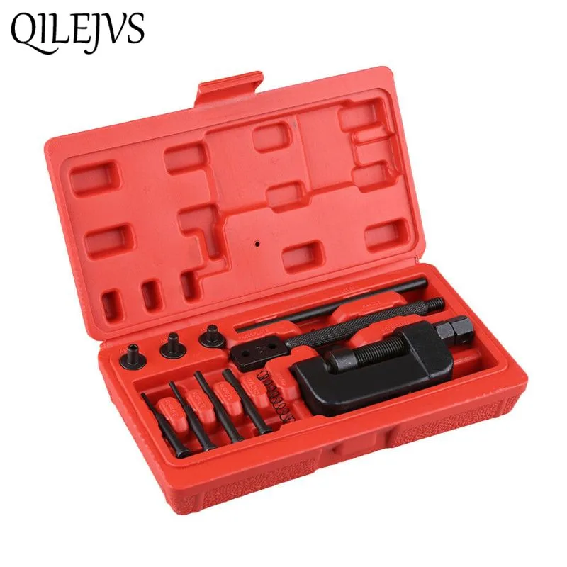 

Motorcycle Chain Demolition Tool Kit Bicycle Chain Removal Tools Chain Cutter Breaker Riveting Rivet Tool