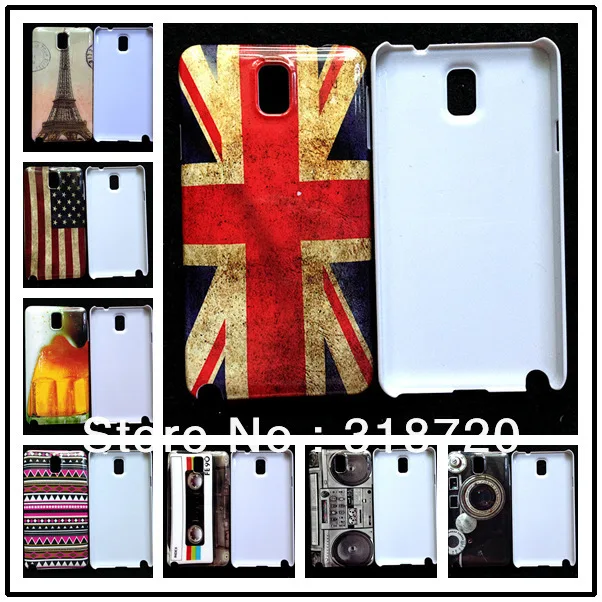 Hot For Samsung Galaxy Note 3 III Cartoon animal tower tape recorder hard back cover case skin house Free Shipping! BH0138 |