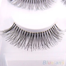 Hot5 Pairs Natural Sparse Cross Eye Lashes Extension Makeup Long False Eyelashes 8TT7