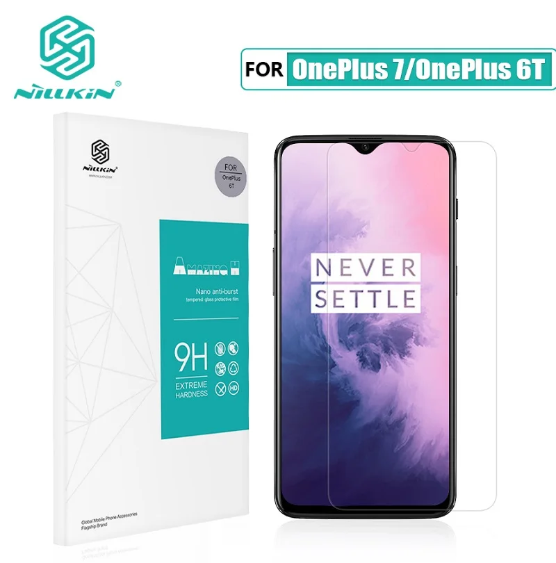 Закаленное стекло для OnePlus 7 One Plus 7 6,41 ''NILLKIN Amazing H/H+ PRO/XD+ 9H Защитная пленка для экрана OnePlus 7