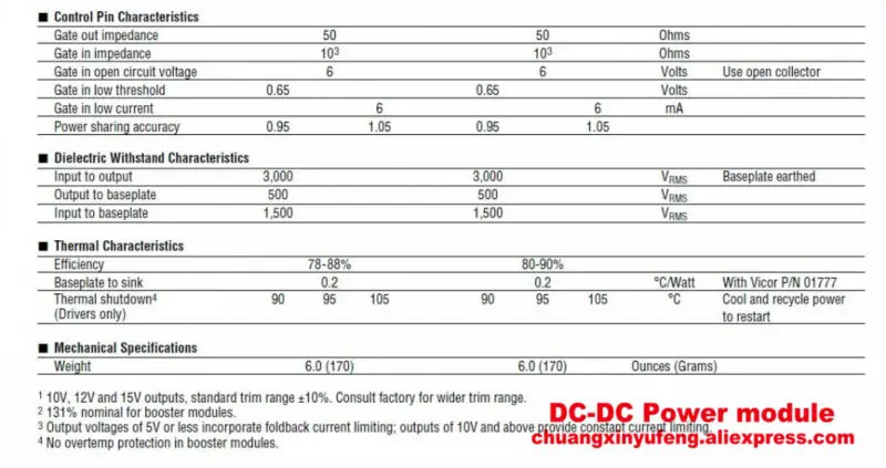 VI 261 CV модуль питания VICOR DC DC300V 12V150W12.5A изолированный блок питания|module|module powermodule power